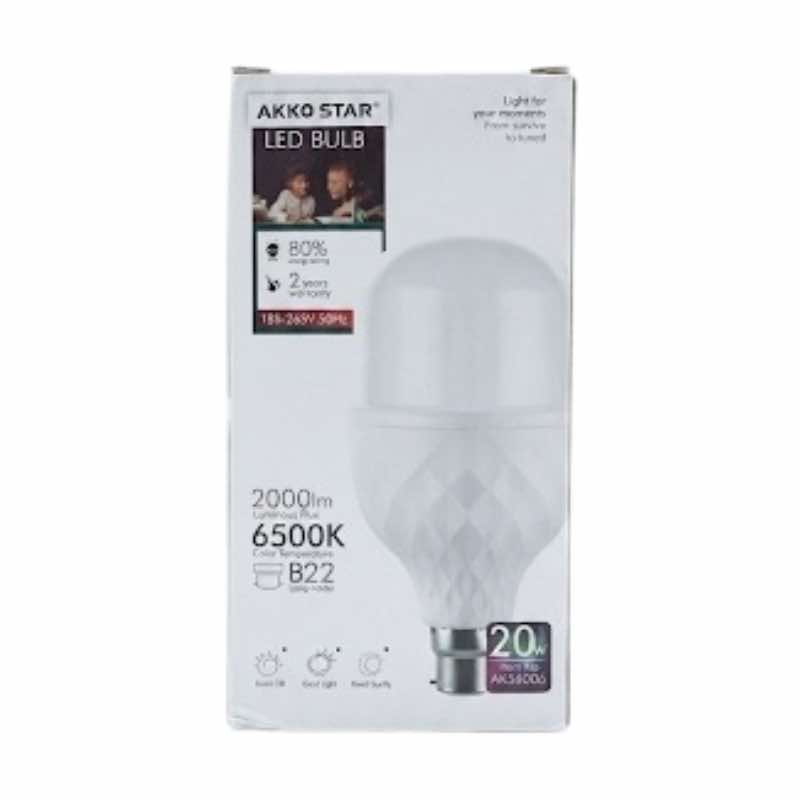 AKKOSTAR 20W B22 LED Bulb